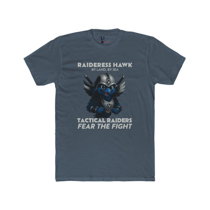 Wylieville After Dark: Raideress Hawk Fear the Fight Unisex Cotton Tee
