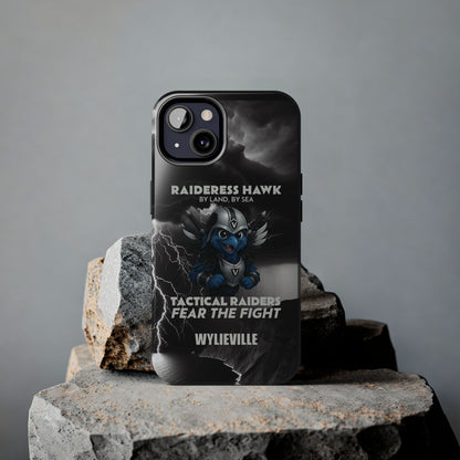 Wylieville: Raideress Hawk | Fear the Fight | iPhone 13 Tough Phone Case