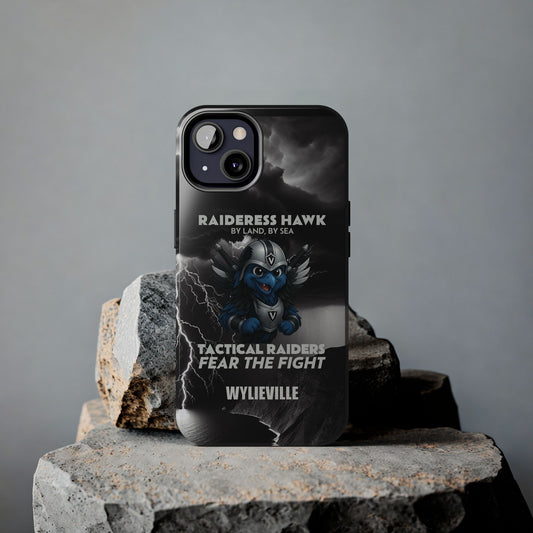 Wylieville: Raideress Hawk | Fear the Fight | iPhone 13 Tough Phone Case