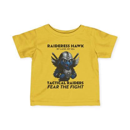 Wylieville:  Raideress Hawk Fear the Fight Infant Fine Jersey Tee
