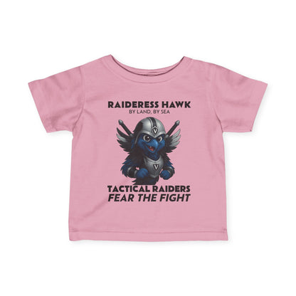 Wylieville:  Raideress Hawk Fear the Fight Infant Fine Jersey Tee