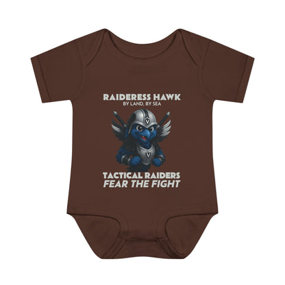 Wylieville: Raideress Hawk Cute Infant Bodysuit, Perfect for Little Fans