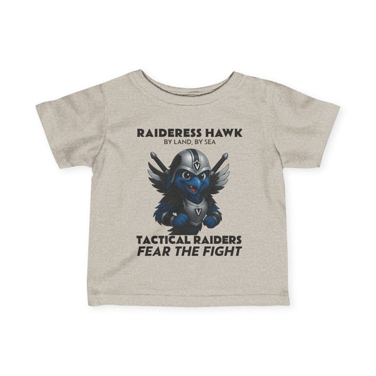 Wylieville:  Raideress Hawk Fear the Fight Infant Fine Jersey Tee