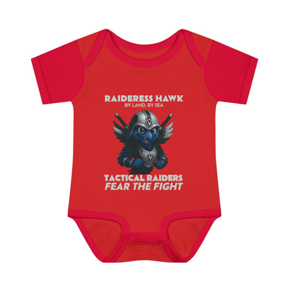 Wylieville: Raideress Hawk Cute Infant Bodysuit, Perfect for Little Fans