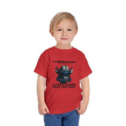 Wylieville: Raideress Hawk Fear the Fight Toddler Sleeve Tee
