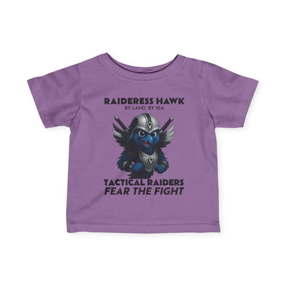 Wylieville:  Raideress Hawk Fear the Fight Infant Fine Jersey Tee