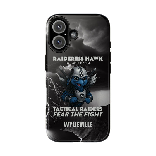 Wylieville: Raideress Hawk | Fear the Fight | IPhone 16 Tough Phone Case