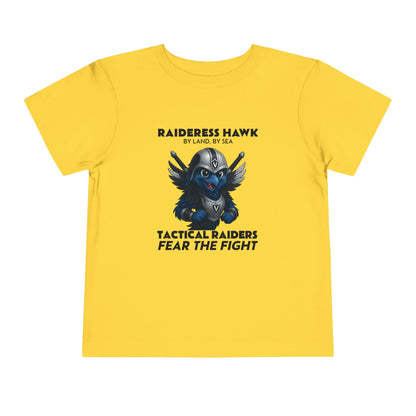 Wylieville: Raideress Hawk Fear the Fight Toddler Sleeve Tee