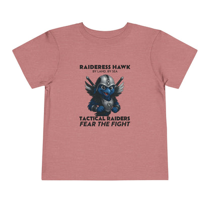 Wylieville: Raideress Hawk Fear the Fight Toddler Sleeve Tee