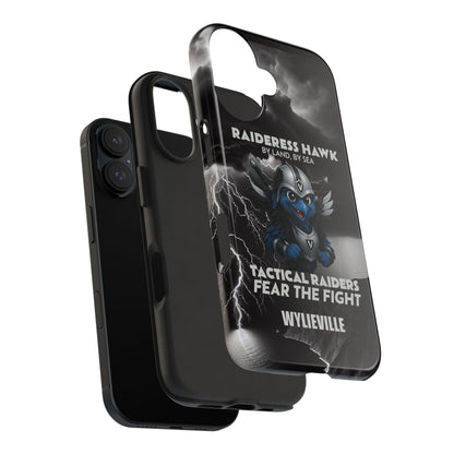Wylieville: Raideress Hawk | Fear the Fight | IPhone 16 Tough Phone Case