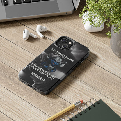 Wylieville: Raideress Hawk | Fear the Fight | iPhone 14 Tough Phone Case
