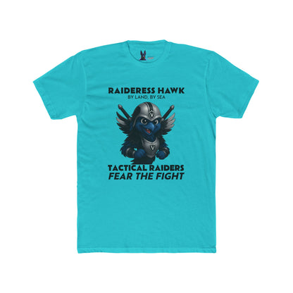 Wylieville After Dark: Raideress Hawk Fear the Fight Unisex Cotton Tee