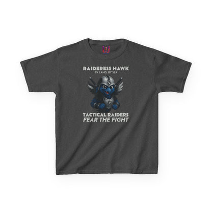 Wylieville:  Raideress Hawk Graphic Tee - Fear the Fight | Fun & Adventurous Shirt