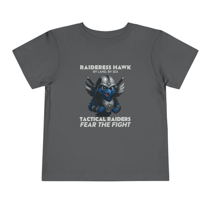 Wylieville: Raideress Hawk Fear the Fight Toddler Sleeve Tee