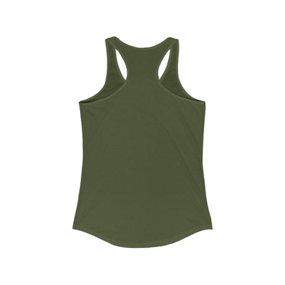 Wylieville After Dark: Raideress Hawk Fear the Fight (GRY), Women's Racerback Tank