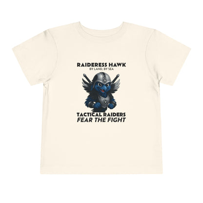 Wylieville: Raideress Hawk Fear the Fight Toddler Sleeve Tee