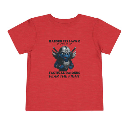 Wylieville: Raideress Hawk Fear the Fight Toddler Sleeve Tee