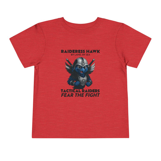 Wylieville: Raideress Hawk Fear the Fight Toddler Sleeve Tee