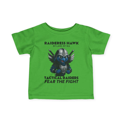 Wylieville:  Raideress Hawk Fear the Fight Infant Fine Jersey Tee
