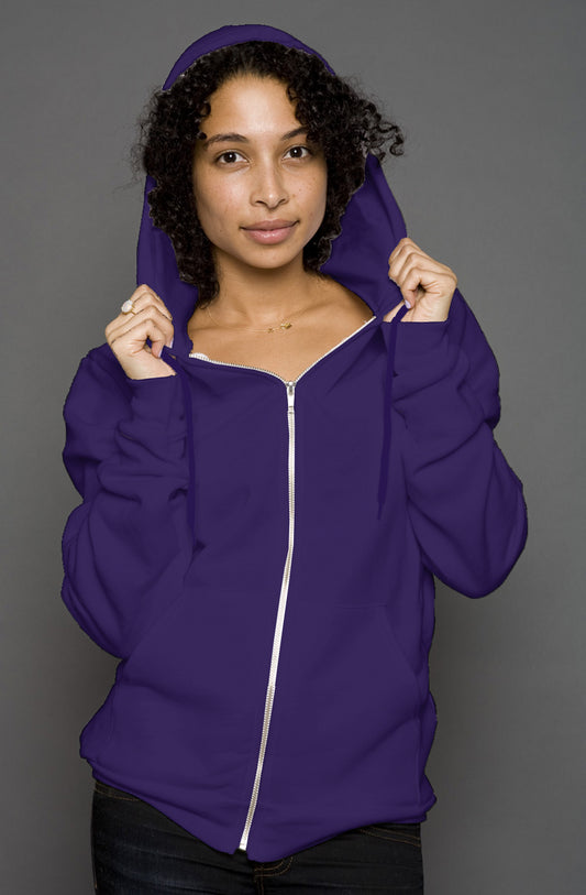 Wylieville After Dark: Unsex zip hoody