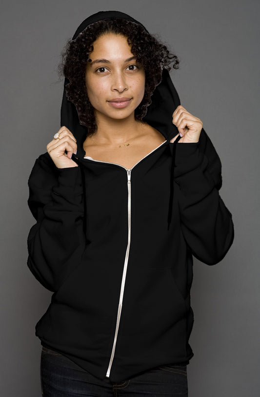 Wylieville After Dark: Unsex zip hoody