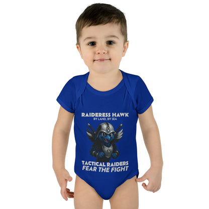 Wylieville: Raideress Hawk Cute Infant Bodysuit, Perfect for Little Fans