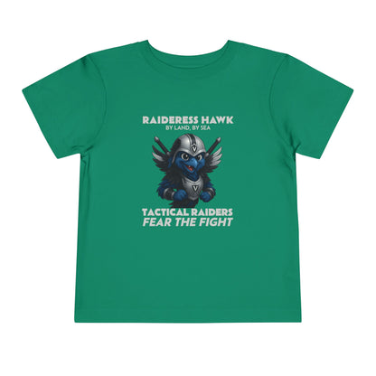 Wylieville: Raideress Hawk Fear the Fight Toddler Sleeve Tee