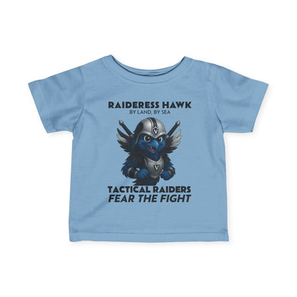 Wylieville:  Raideress Hawk Fear the Fight Infant Fine Jersey Tee