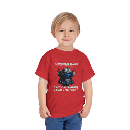 Wylieville: Raideress Hawk Fear the Fight Toddler Sleeve Tee
