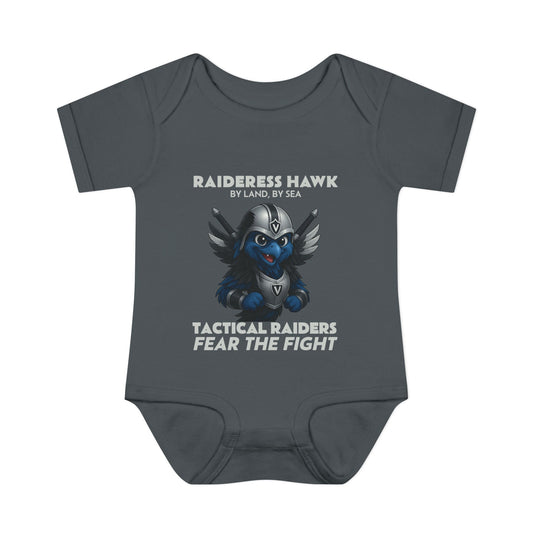 Wylieville: Raideress Hawk Cute Infant Bodysuit, Perfect for Little Fans