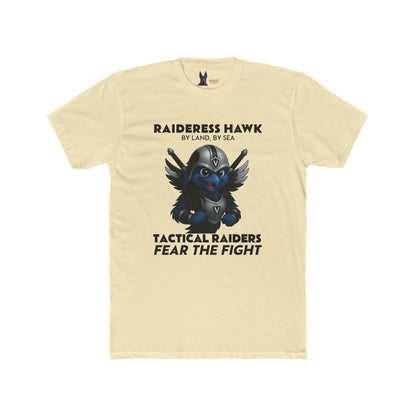 Wylieville After Dark: Raideress Hawk Fear the Fight Unisex Cotton Tee