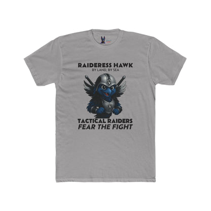 Wylieville After Dark: Raideress Hawk Fear the Fight Unisex Cotton Tee