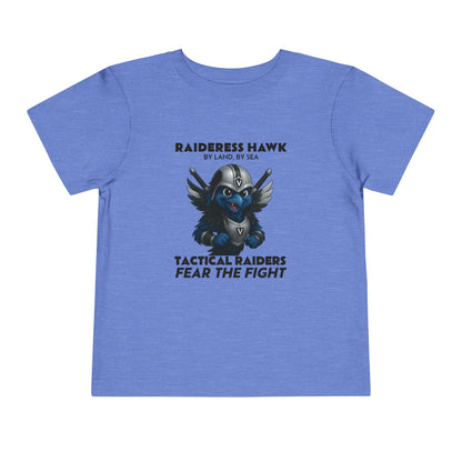 Wylieville: Raideress Hawk Fear the Fight Toddler Sleeve Tee