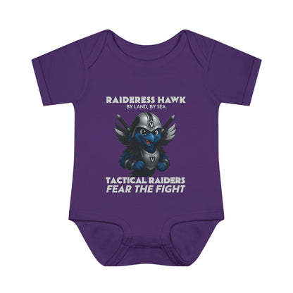 Wylieville: Raideress Hawk Cute Infant Bodysuit, Perfect for Little Fans