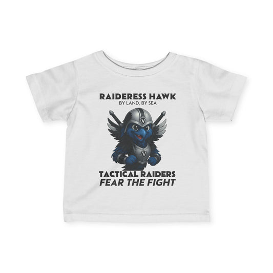 Wylieville:  Raideress Hawk Fear the Fight Infant Fine Jersey Tee